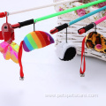 ball goldfish plastic rod cat stick cat teaser